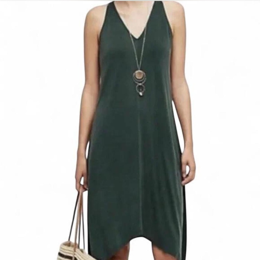 NWOT Anthropologie Doen Green Dress size S